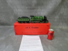 A BOXED ACE TRAINS O GAUGE 3 RAIL TENDER LOCOMOTIVE 4-4-0, Ace E3 2006 celebration class