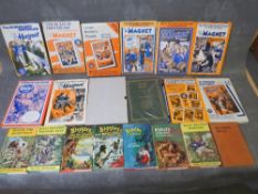 THREE LARGE BOXES OF HARDBACK 'THE MAGNET' BILLY BUNTER BOOKS BY FRANK RICHARDS. together with a