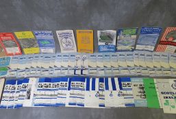 A COLLECTION OF APPROX. FIFTY FIVE VINTAGE FOOTBALL PROGRAMMES, from the late 1950s to mid 1960s,