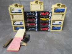 EIGHT BOXED CLASSICO COLLECTION SHELL FERRARI'S, together with nine Days Gone limited edition 1:1000