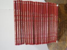 CHURCHILL - HISTORY OF THE ENGLISH SPEAKING PEOPLES, a collection of twenty three volumes (1-23 incl