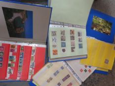 NINE STAMP ALBUMS / STOCK BOOKS, containing British and world stamps, together with an album of