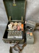 THE ULTIMATE FARE SYSTEM TICKET MACHINE, by The Bell Punch Company, together with numerous rolls