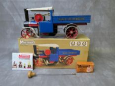 A BOXED MAMOD STEAM WAGON SW1, with steering rod, solid fuel tablets and instructions