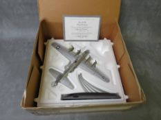 A BOXE FRANKLIN MINT 1:96 SCALE B-17G FLYING FORTRESS AEROPLANE, with stand and certificate
