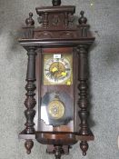 A vintage wall clock