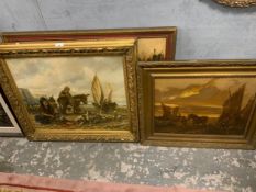 Four assorted Anthony Pitt prints to include a soldier on horseback