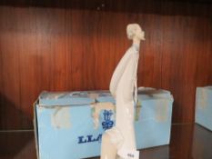 A Lladro boxed figure 