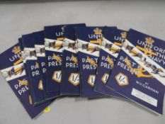 Twelve original Uniform of the Navy, past & present books, published 1742