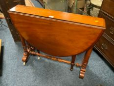 A Victorian mahogany Sutherland table