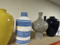 Eight Wade lamp bases