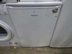 A Hotpoint under counter fridge - House Clearance