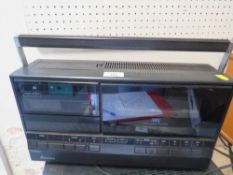 A Mitsubishi video cassette recorder