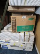 Two trays of boxed collector's plates to include Wedgwood and Bradford Exchange