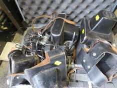 A box of Zenit cameras and lenses