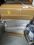 A collection of boxed collectors plates