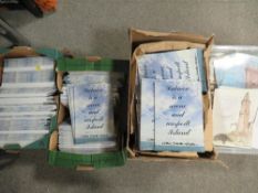 A large quantity of publications by Victoria Bowater-Wright to include 