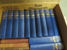 A large quantity of vintage books