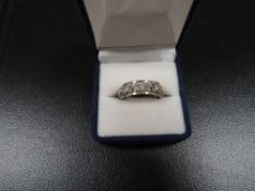 A vintage eternity ring size P