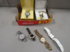 A collection of assorted fashion / designer watches to include two Michael Kors, Red Herring etc.
