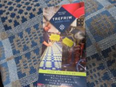 A Welsh Woollen bedspread from Trefriw woollen mills