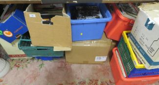 A very large quantity over many boxes and trays of motoring interest magazines to include The