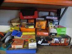 A large selection of boxed tools to include a Black & Decker Jobber