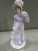 A Royal Worcester limited edition figurine The Regency 1818