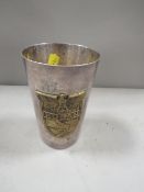 WW2 German military Kuban badge beaker