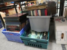 A large quantity of LP records, 7