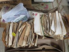 A Riccar RL-924DR over locker (unchecked) to include vintage sewing patterns