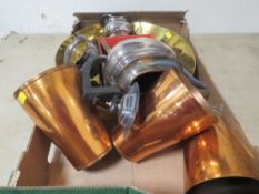 A box of brass and copper
