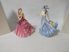 Two boxed Royal Doulton figurines both Rebecca