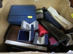 A box of vintage boxes