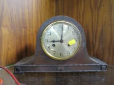 A vintage mantle clock