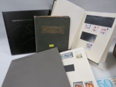 A stamp collection, mainly in albums
