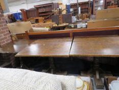 Three pub style tables