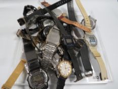 A collection of assorted wrist watches