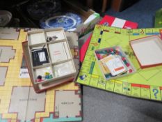 A selection of assorted vintage board games to include Wildlife, Wembley, Go!, Monopoly etc.