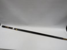 A reproduction sword stick