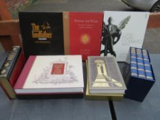 A small selection of Folio Society and other boxed books / sets, to inlcude Winnie The Pooh Complete