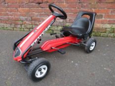 A Kettler KettCar racing car style childrens pedal car