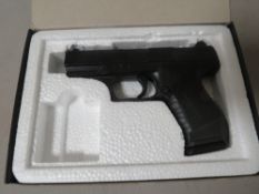 A boxed G.19 zinc alloy shell air soft gun CAL 6mm