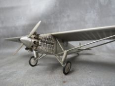 'AUTHENTIC MODELS' - MODEL OF SPIRIT OF ST LOUIS, with manufacturers booklets, in plain box
