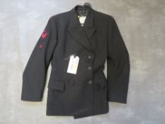 ROYAL NAVY AUXILLARY SERVICE JACKET, Queens crown buttons