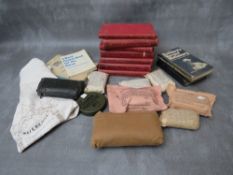 A COLLECTION OF FILED AND OTHER DRESSINGS, including an ARP 1938 dated shell dressing, an