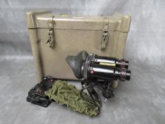 BRITISH ARMY NIGHT VISION GOGGLES No.1 Mk 1, (6650-99-960-7617), in fitted carry case
