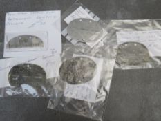 A COLLECTION OF WW2 GERMAN ALUMINIUM DOG TAGS, to include examples for Luftwaffe Building Company,