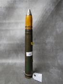 A WW2 GERMAN 37mm DOUBLE DRIVE BAND A.A. ROUND (INERT)