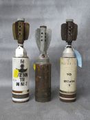 THREE 1960s PARA ILLUMINATING FLARES (INERT - DEACTIVATED) (3)